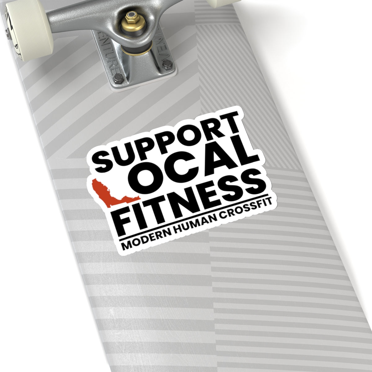 Support Local Fitness Sticker