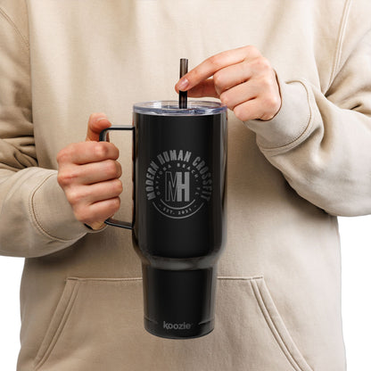 Engraved 40oz Insulated Tumbler with Lid & Straw