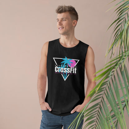 Summer Neon Thick Strap Mens Tank