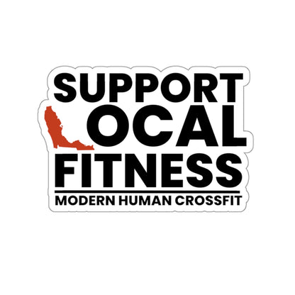 Support Local Fitness Sticker